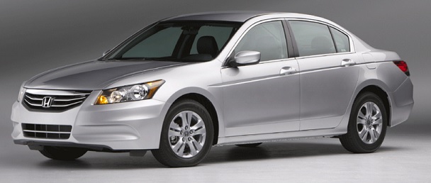 Gray Honda Accord, 2011