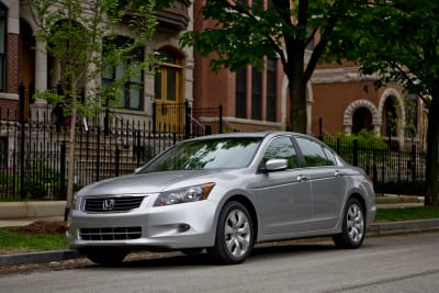 Silver Honda Accord, 2009