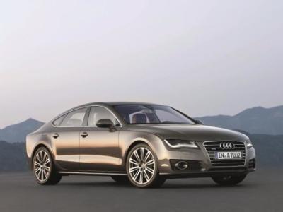 Silver Audia A7, 2013