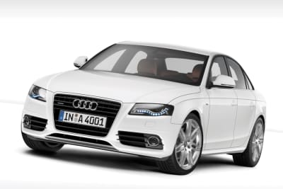 White Audi A4, 2010